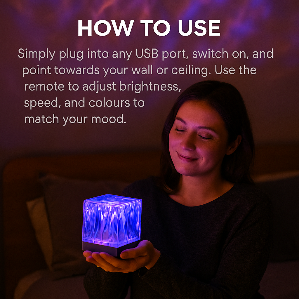 Lumina LED Projection Lamp