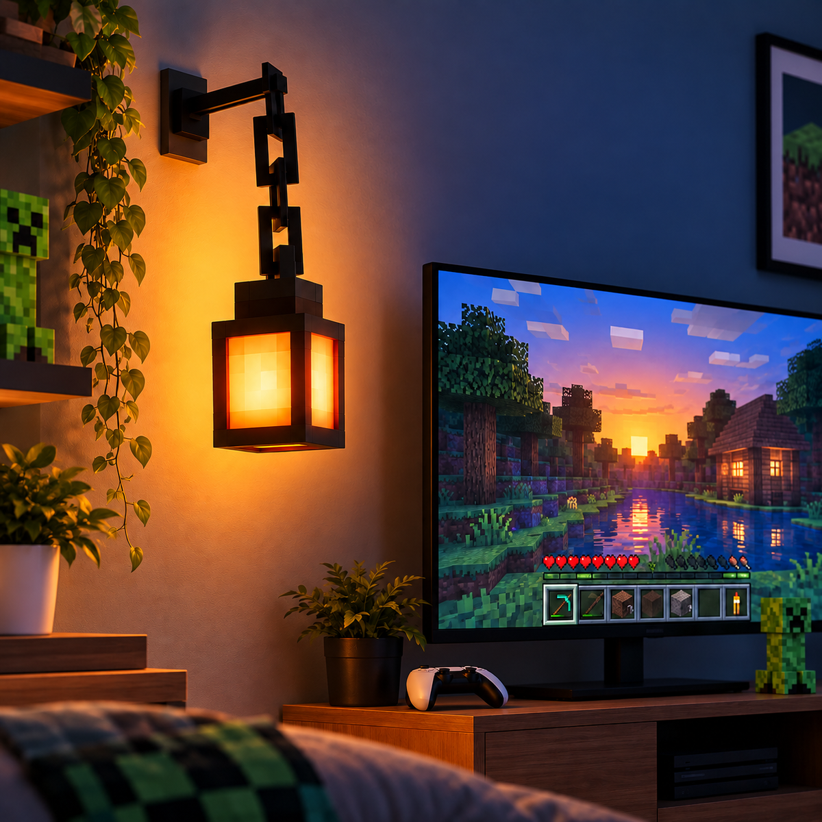 Minecraft Lantern Light
