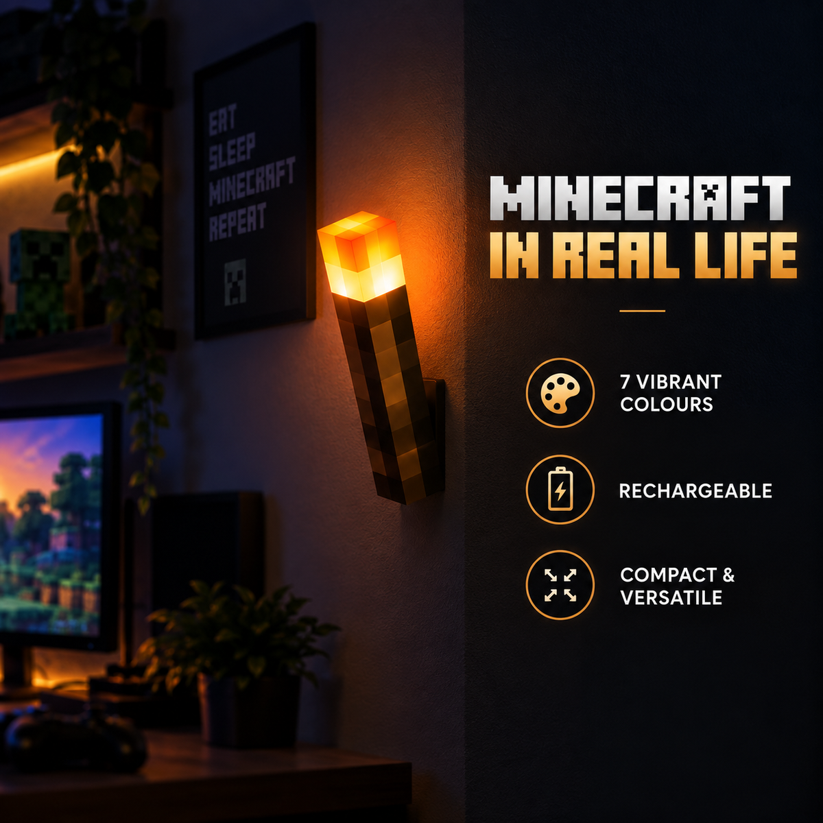 Minecraft Torch Light