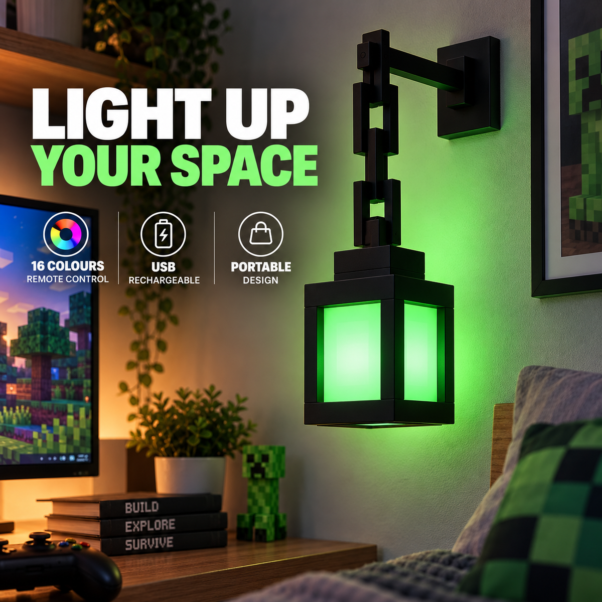 Minecraft Lantern Light